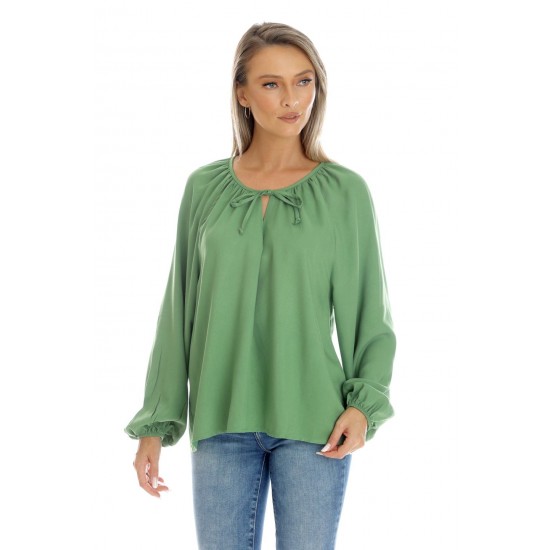 Bluza Dama, Eranthe, Boho, stil IE cu Pictura Realizata Manual V360
