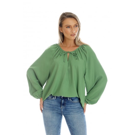 Bluza Dama, Eranthe, Boho, stil IE cu Pictura Realizata Manual V360
