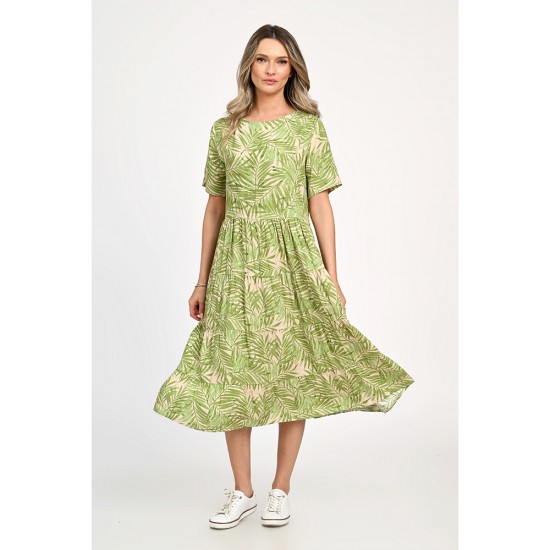 Rochie Dama, Eranthe, Leafy Green V313