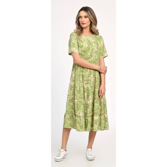 Rochie Dama, Eranthe, Leafy Green V313 Rochie Dama, Eranthe, Leafy Green V313