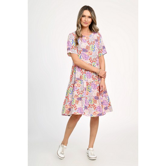 Rochie Dama, Eranthe, Microfloral V325