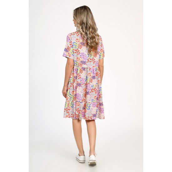 Rochie Dama, Eranthe, Microfloral V325