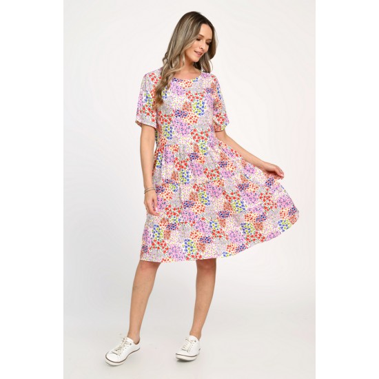Rochie Dama, Eranthe, Microfloral V325