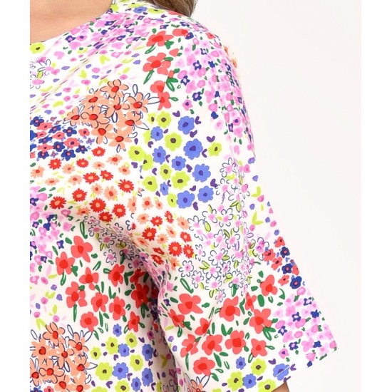 Rochie Dama, Eranthe, Microfloral V325 Rochie Dama, Eranthe, Microfloral V325