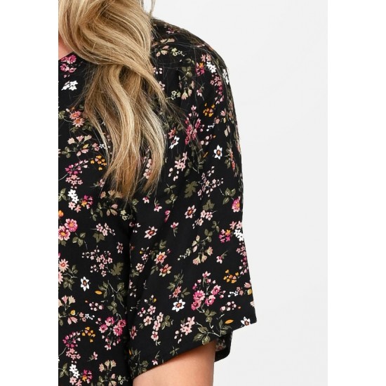 Rochie Dama, Eranthe, Microfloral V327 Rochie Dama, Eranthe, Microfloral V327