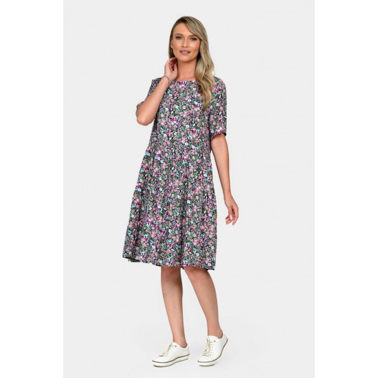 Rochie Dama, Eranthe, Microfloral V329