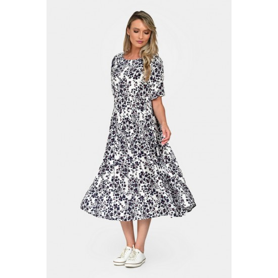 Rochie Dama, Eranthe, Microfloral V330