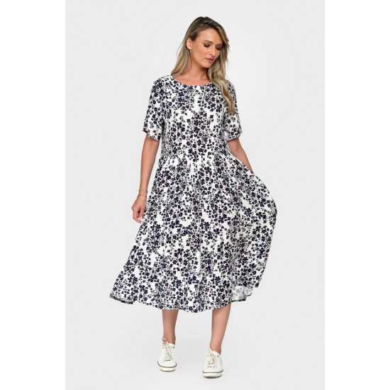 Rochie Dama, Eranthe, Microfloral V330