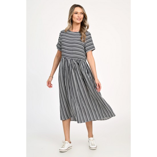 Rochie Dama, Eranthe, Stripes V314