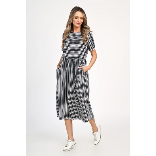 Rochie Dama, Eranthe, Stripes V314