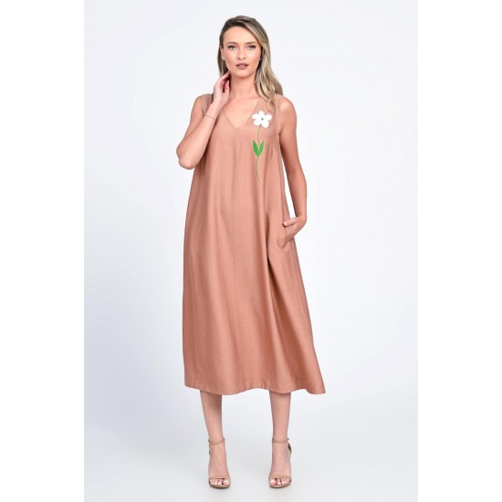 Rochie Dama, Eranthe, V-Neckline V323P