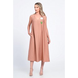 Rochie Dama, Eranthe, V-Neckline V323P