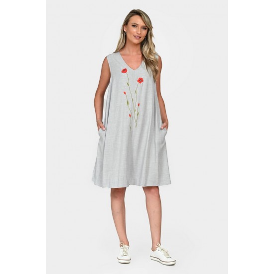 Rochie Dama, Eranthe, V-Neckline V341
