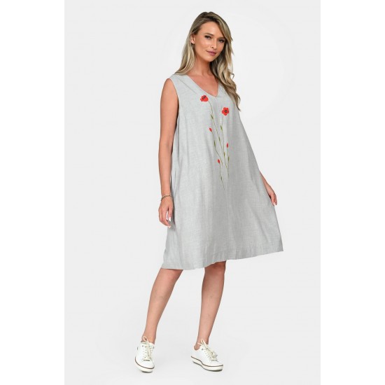 Rochie Dama, Eranthe, V-Neckline V341