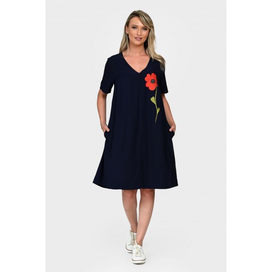 Rochie Dama, Eranthe, V-Neckline V342
