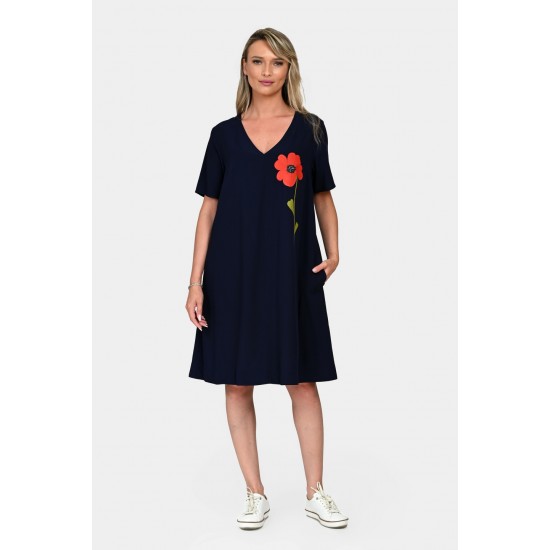 Rochie Dama, Eranthe, V-Neckline V342