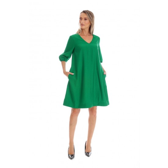 Rochie Dama, Eranthe, V-Neckline V348