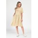 Rochie Medie Dama, Casual, Bej V308