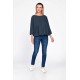 Bluza Dama, Eranthe, Baloon, Croi lejer, talie elastica bufanta V426