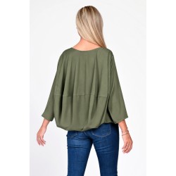 Bluza Dama, Eranthe, Baloon, Croi lejer, talie elastica bufanta V427