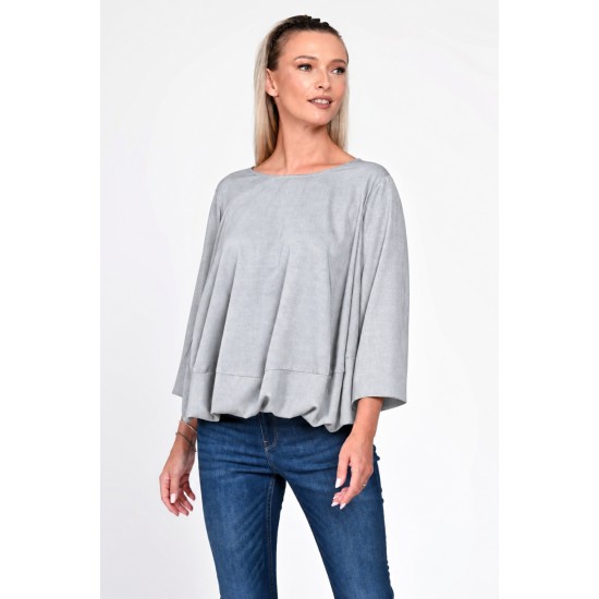 Bluza Dama, Eranthe, Baloon, Croi lejer, talie elastica bufanta V428