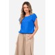 Bluza Dama, Eranthe, Kimono, de in, decolteu rotund, maneca kimono, elastic in talie V413