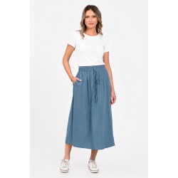 Fusta Dama, Eranthe, Slit, cu buzunare si slituri laterale V409
