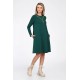Rochie Dama, Eranthe, A-Line, cu Pictura Realizata Manual V363A