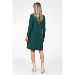 Rochie Dama, Eranthe, A-Line, cu Pictura Realizata Manual V363A