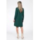 Rochie Dama, Eranthe, A-Line, cu Pictura Realizata Manual V363A