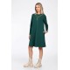 Rochie Dama, Eranthe, A-Line, cu Pictura Realizata Manual V363A