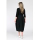Rochie Dama, Eranthe, Baloon, tip Lalea, cu Pictura Realizata Manual V366