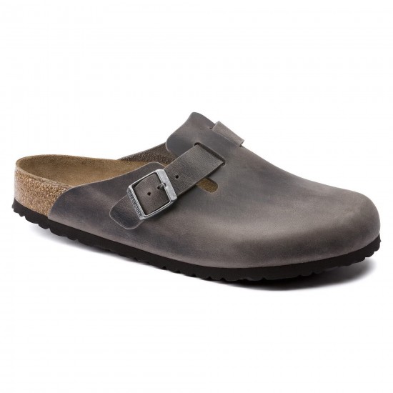 Papuci Unisex, Birkenstock, Boston 1013256 Narrow Fit
