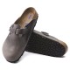 Papuci Unisex, Birkenstock, Boston 1013256 Narrow Fit