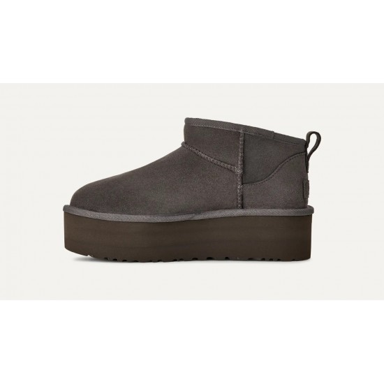 Ghete Dama, UGG, Classic Ultra Mini 1135092-CHR