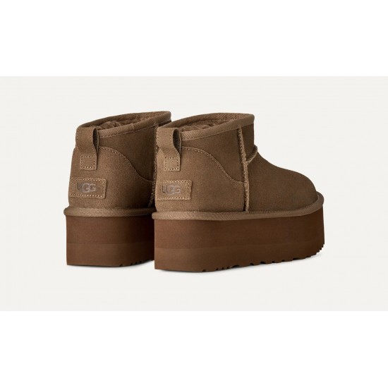 Ghete Dama, UGG, Classic Ultra Mini Platform 1135092-LBN