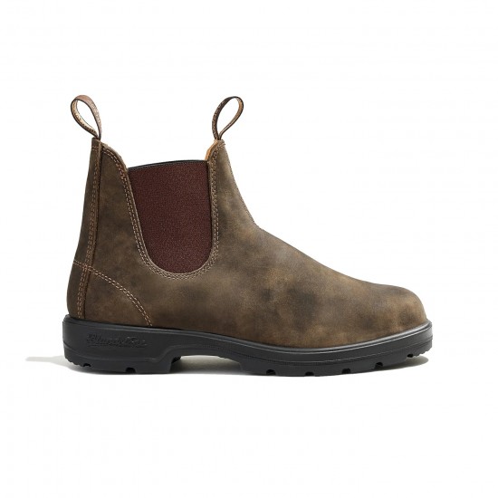 Ghete Unisex, Blundstone, 585 585-Rustic-Brown