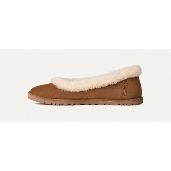 Ghete Dama, UGG, Zora Ballet Flat 1178111-CHE