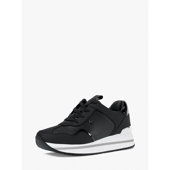 Pantofi Sport Dama, Michael Kors, Raina Platform Trainer 43T5RNFS1L