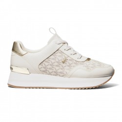 Pantofi Sport Dama, Michael Kors, Raina Signature Logo Platform Trainer 43R4RNFSAB