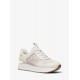 Pantofi Sport Dama, Michael Kors, Raina Signature Logo Platform Trainer 43R4RNFSAB