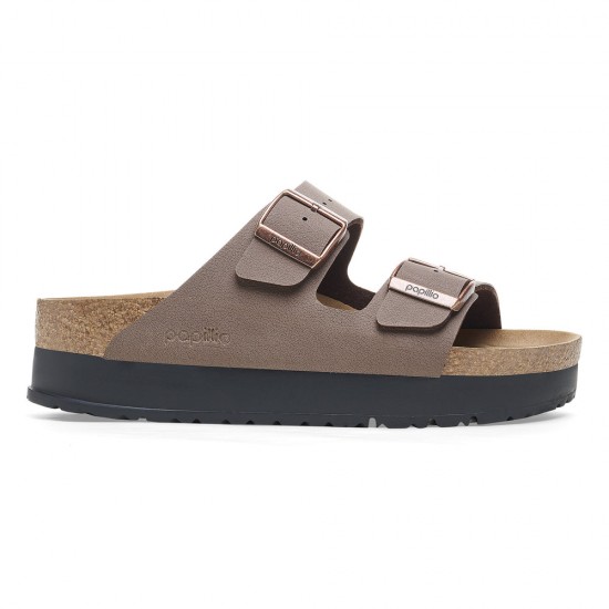 Papuci Dama, Birkenstock, Arizona PAP Flex Platform 1027417 Narrow Fit