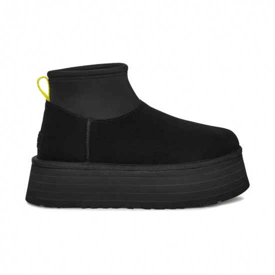 Ghete Dama, UGG, Classic Mini Dipper 1168170-BLK