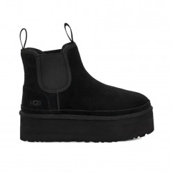 Ghete Dama, UGG, Neumel Platform Chelsea 1134526-BLK