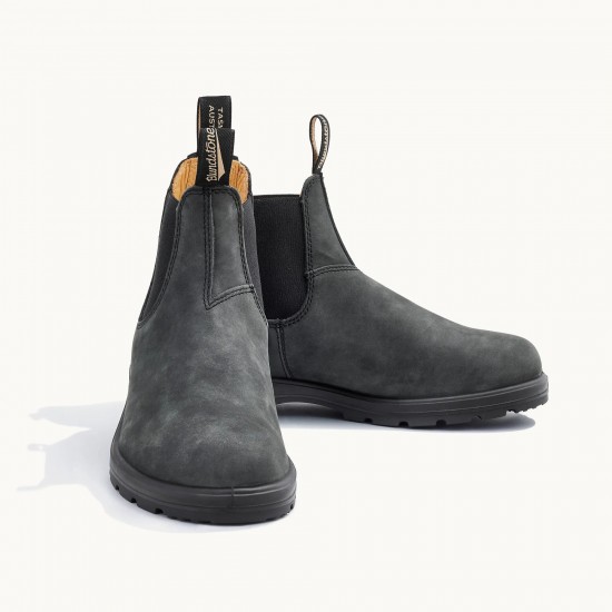 Ghete Unisex, Blundstone, 587 587-Rustic-Black