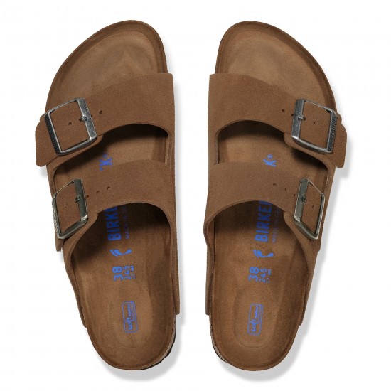 Papuci Unisex, Birkenstock, Arizona Soft Footbed 1030865 Narrow Fit