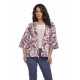 Kimono de Dama Paisley Rosu Kimono de Dama Paisley Rosu