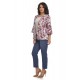 Kimono de Dama Paisley Rosu Kimono de Dama Paisley Rosu