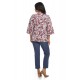 Kimono de Dama Paisley Rosu Kimono de Dama Paisley Rosu