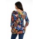 Tunica dama Multicolor cu Flori Tunica dama Multicolor cu Flori